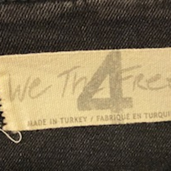 Free People Highlands Denim Mini Skirt - Picture 6 of 8